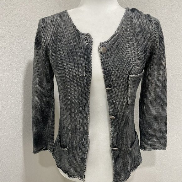 Avant Toi 100% Linen Knit Sweater - Picture 1 of 9
